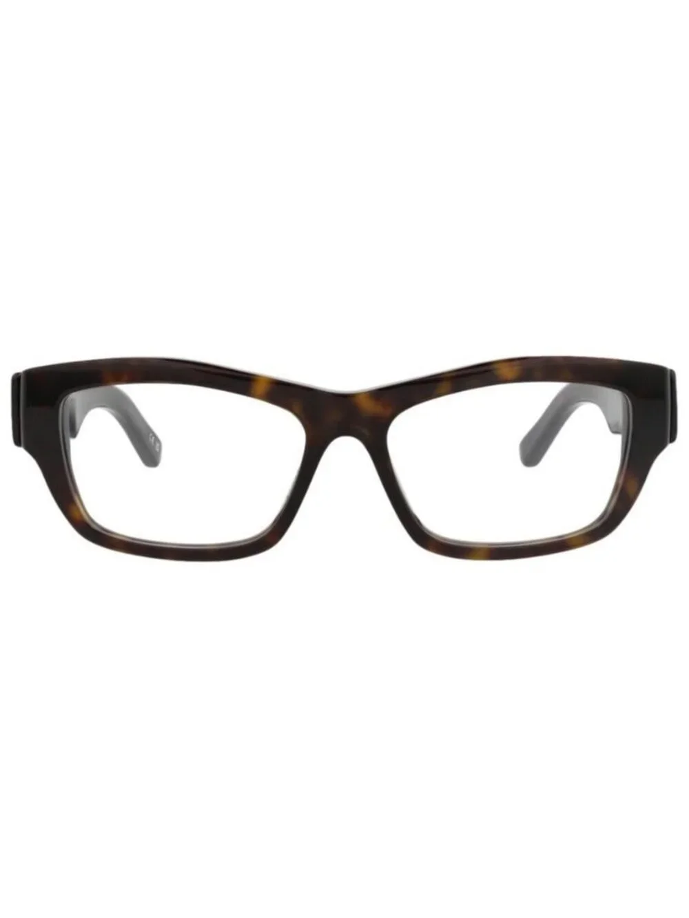 New Balenciaga Mens Square/Rectangle Havana Havana Transparent Fashion Designer